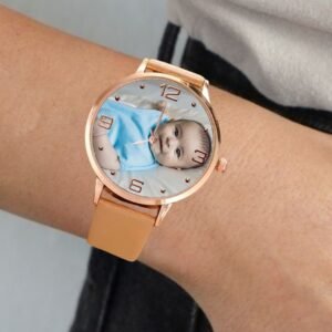 Reloj para Dama brazalete cuero